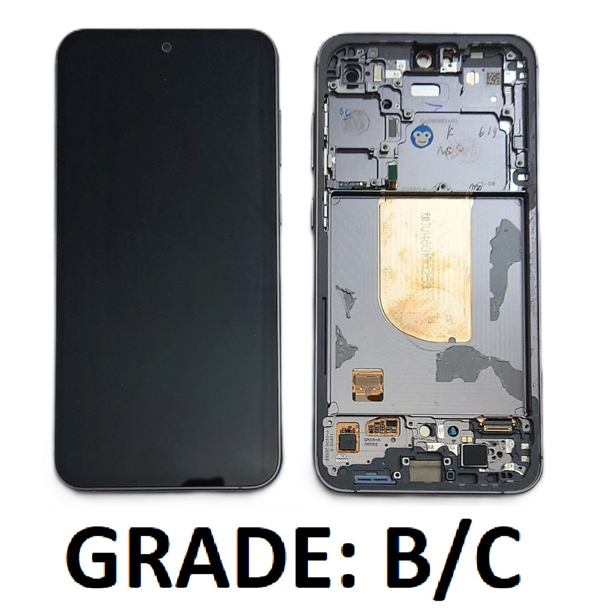 LCD Screen Display Samsung Galaxy S711 S23 FE GRAPHITE (GREY) - GRADE BC