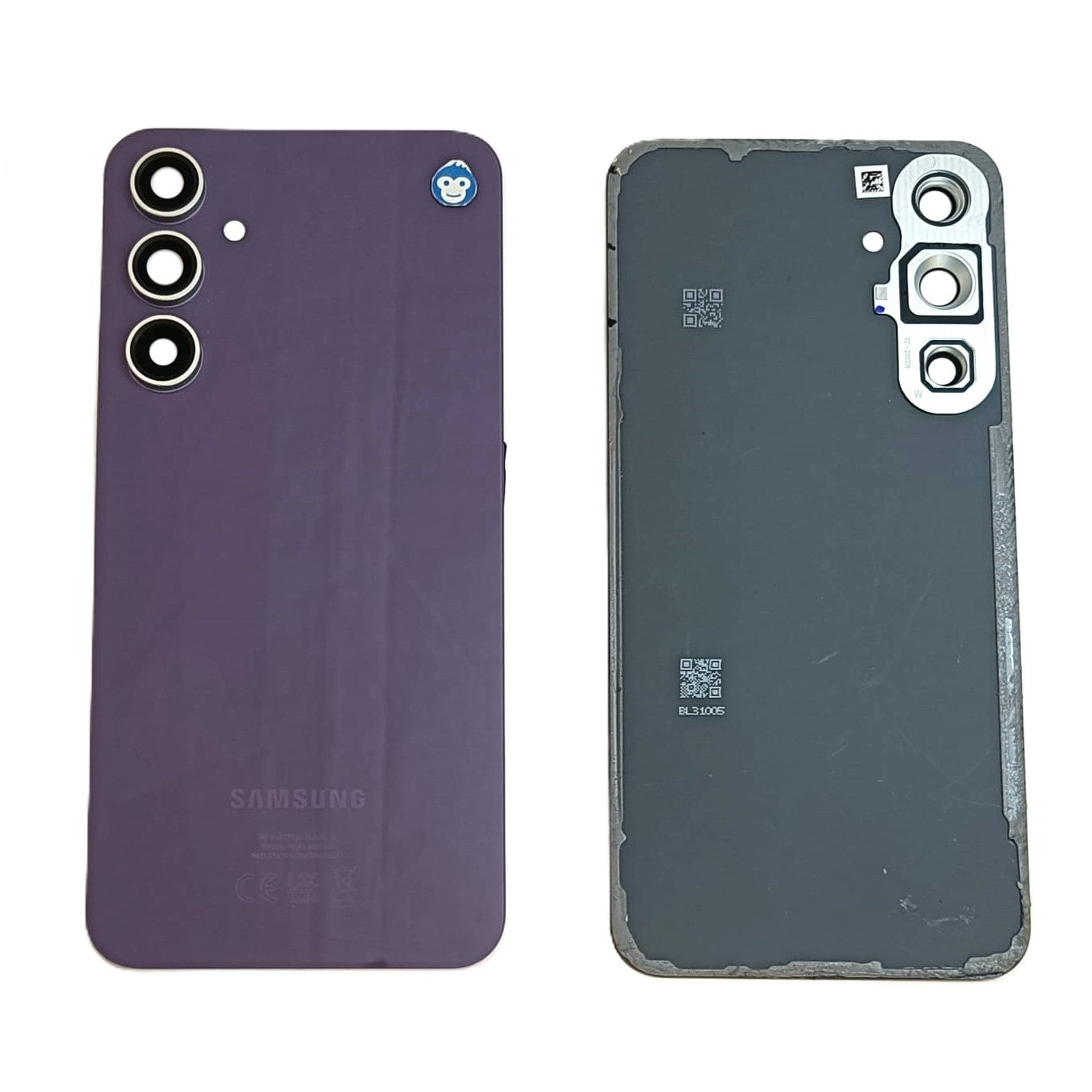 Back Battery Cover Samsung Galaxy S711 S23 FE Purple Camera Lens - Grade AB