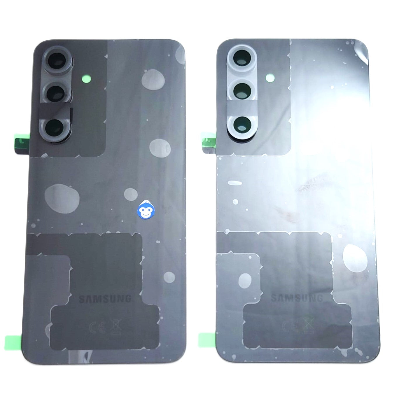 Back Battery Cover Samsung Galaxy S721 S24 FE Black Camera Lens - NEW