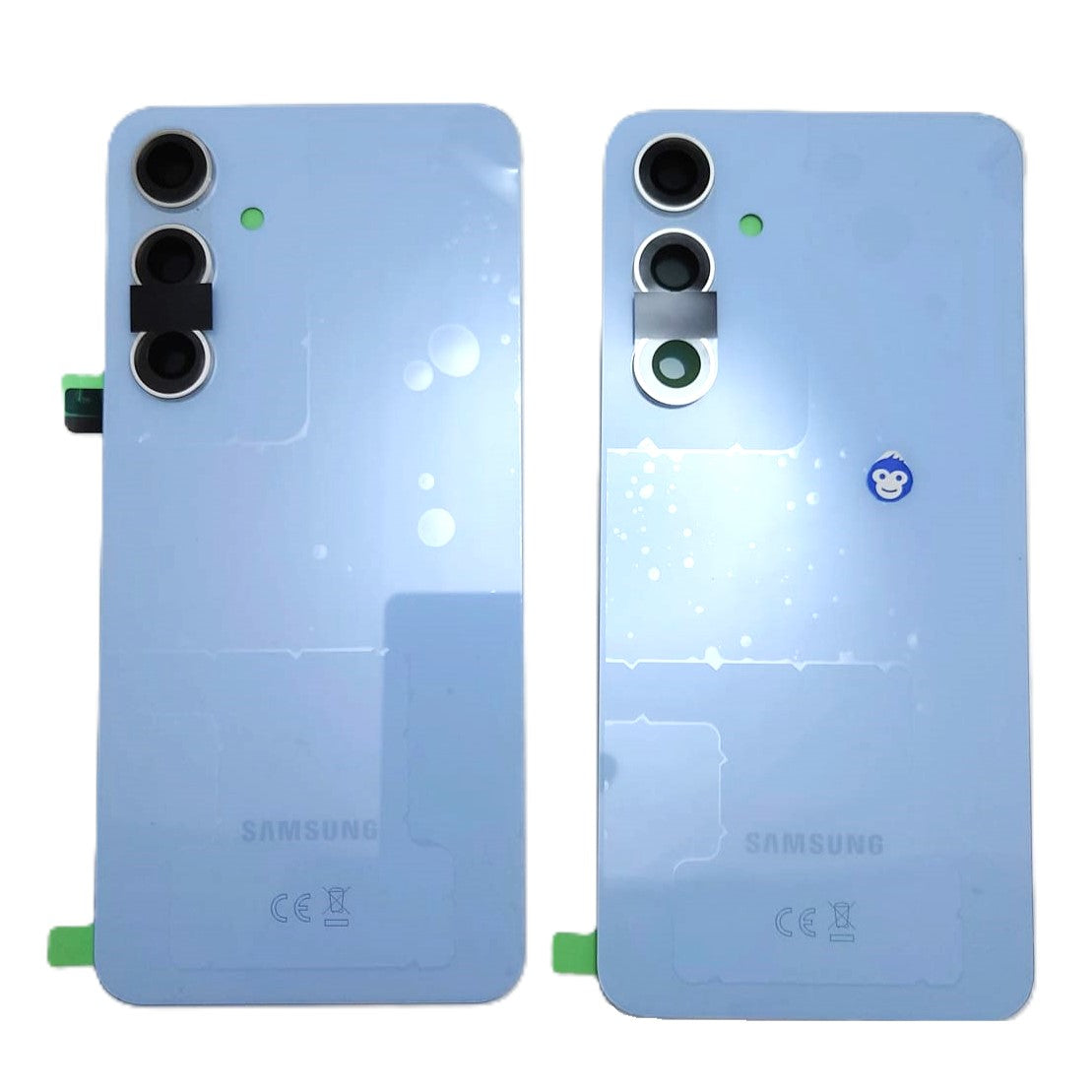 Back Battery Cover Samsung Galaxy S721 S24 FE Blue Camera Lens - NEW