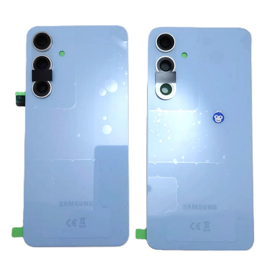 Back Battery Cover Samsung Galaxy S721 S24 FE Blue Camera Lens - NEW