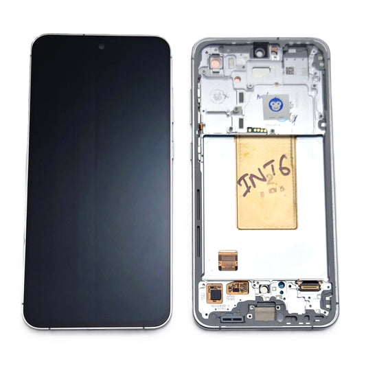 LCD Screen Display Samsung Galaxy S24 FE S721 GREY (WHITE) - GRADE AB