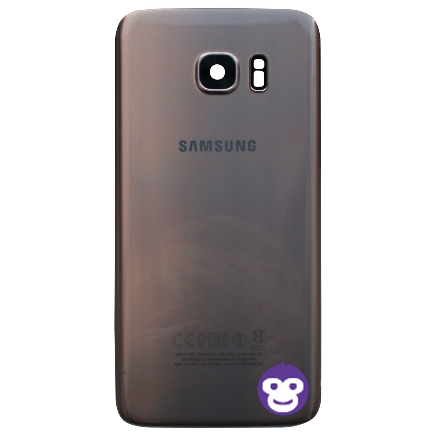 BACK BATTERY REAR COVER PANEL CAMERA LENS  SAMSUNG GALAXY G935F S7 EDGE ROSE (PINK GOLD) - GRADE AB