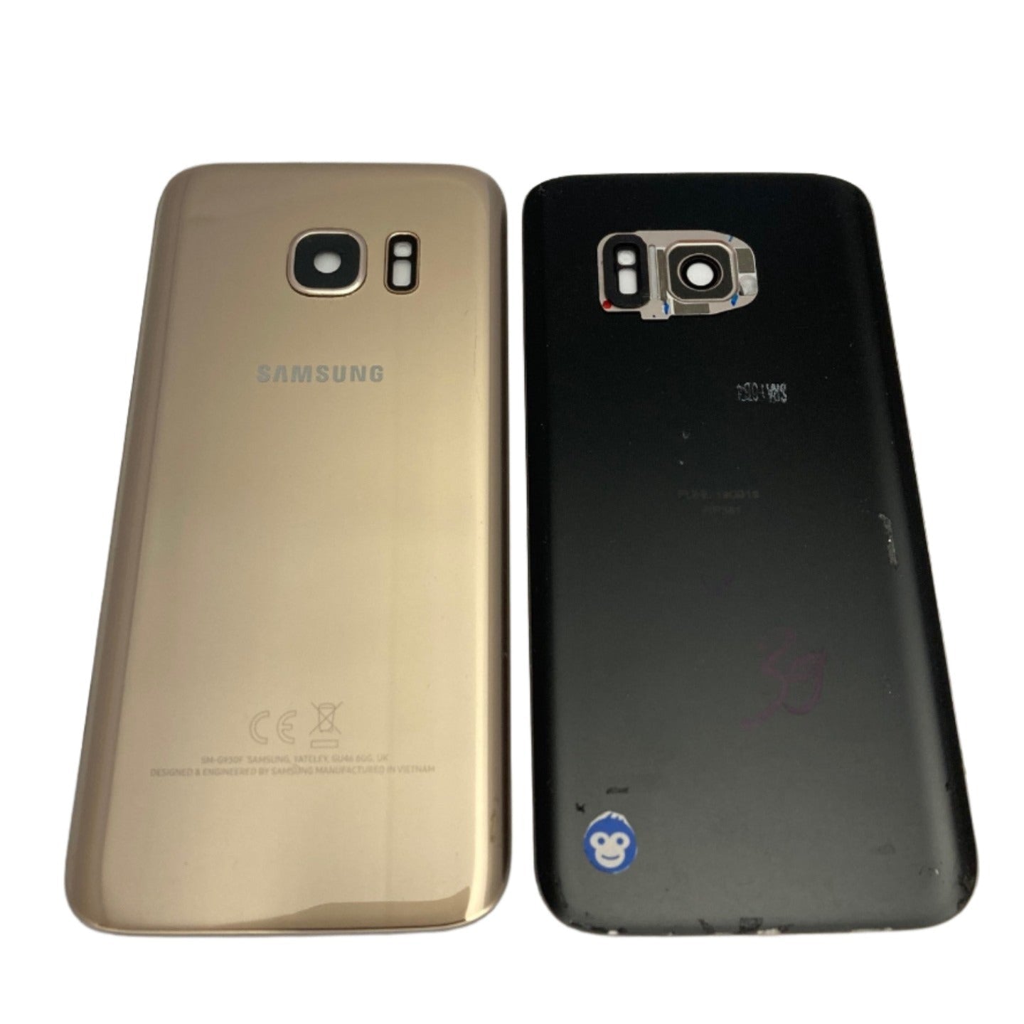 BACK BATTERY REAR COVER PANEL CAMERA LENS  SAMSUNG GALAXY G930F S7 GOLD - GRADE AB