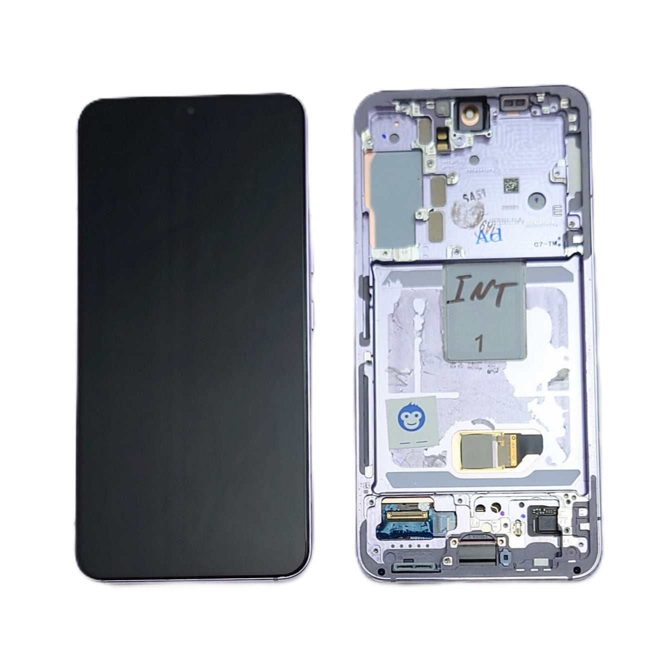 USED LCD SCREEEN DISPLAY SAMSUNG GALAXY S22 S901 VIOLET  - GRADE AB