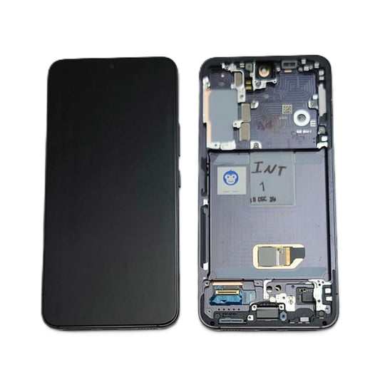 USED LCD SCREEEN DISPLAY SAMSUNG GALAXY S22 S901 BLACK  - GRADE AB