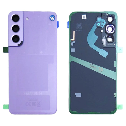 BACK BATTERY REAR COVER PANEL CAMERA LENS SAMSUNG GALAXY S22 S901 VIOLET - NEW