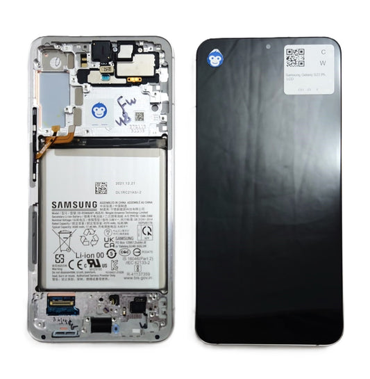 USED LCD SCREEEN DISPLAY SAMSUNG GALAXY S22 PLUS S906 WHITE  - GRADE AB