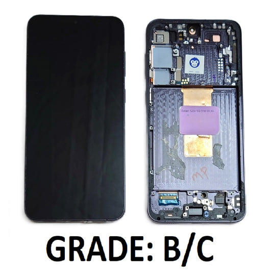 LCD DISPLAY SCREEN SAMSUNG GALAXY S23 PLUS S916 BLACK US / EU VERSION - GRADE BC