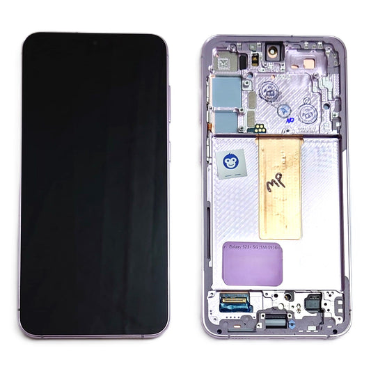 LCD DISPLAY SCREEN SAMSUNG GALAXY S23 PLUS S916 LAVENDER US / EU VERSION - GRADE AB