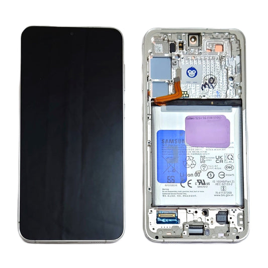 LCD DISPLAY SCREEN SAMSUNG GALAXY S23 PLUS S916 CREAM US / EU VERSION - GRADE AB