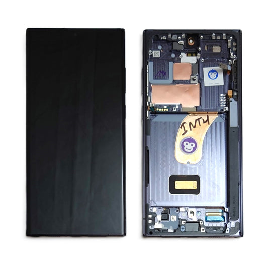 LCD SCREEN DISPLAY SAMSUNG GALAXY S23 ULTRA S918 BLACK - GRADE AB