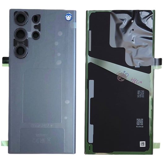 BACK BATTERY REAR COVER PANEL CAMERA LENS SAMSUNG GALAXY S23 ULTRA S918 GRAPHITE - NEW