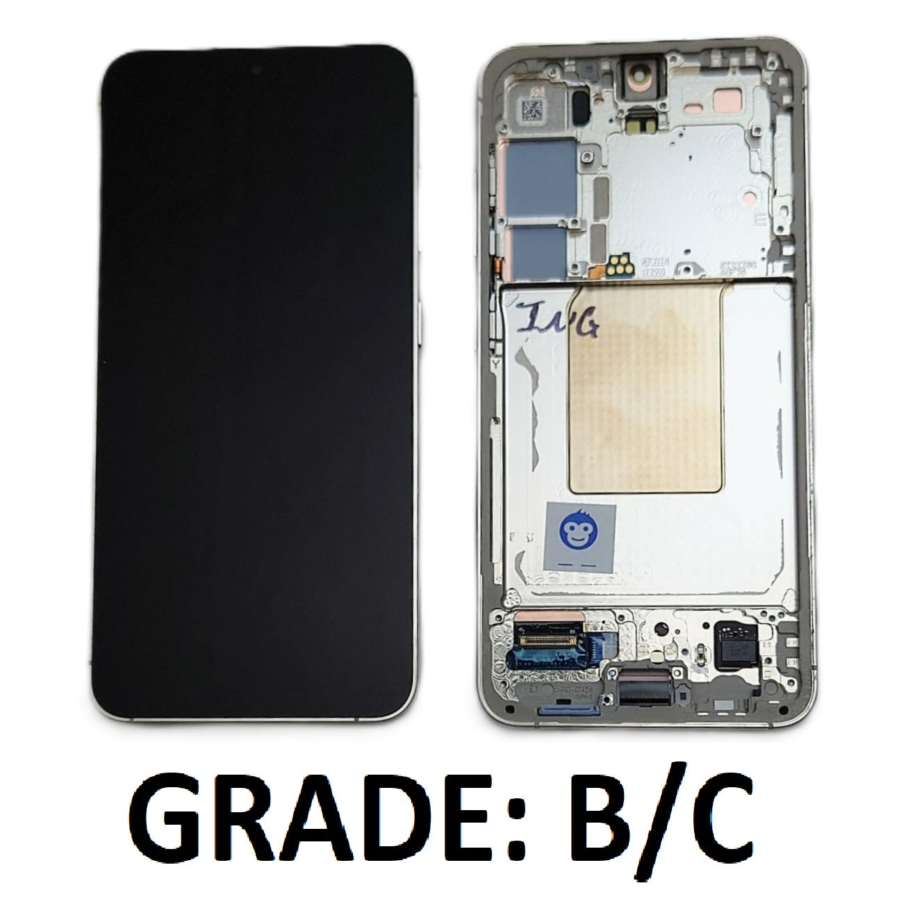 LCD SCREEN DISPLAY Samsung Galaxy S24 S921 Amber Yellow - GRADE BC