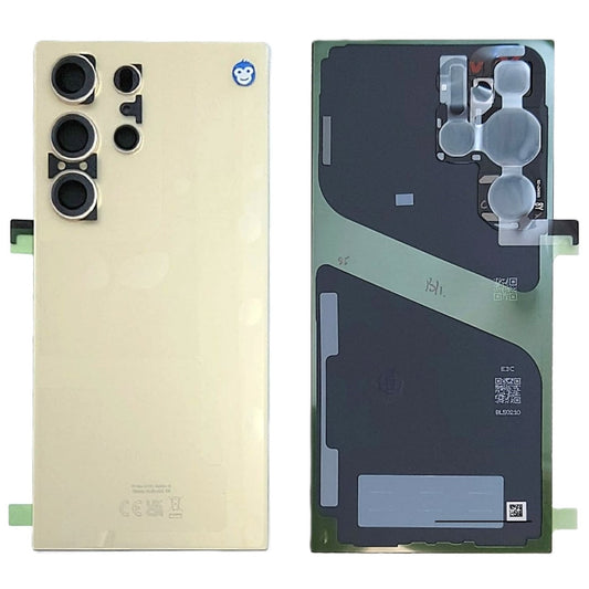 BACK BATTERY REAR COVER PANEL CAMERA LENS SAMSUNG GALAXY S24 ULTRA S928 YELLOW - NEW