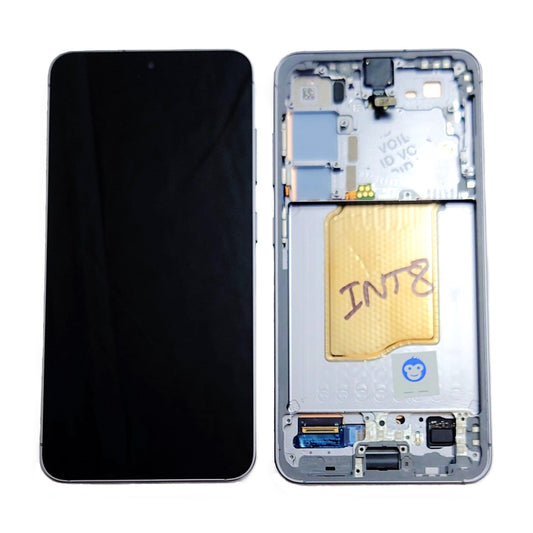 LCD SCREEN DISPLAY SAMSUNG GALAXY S25 S931 SILVER SHADOW (WHITE) - GRADE AB