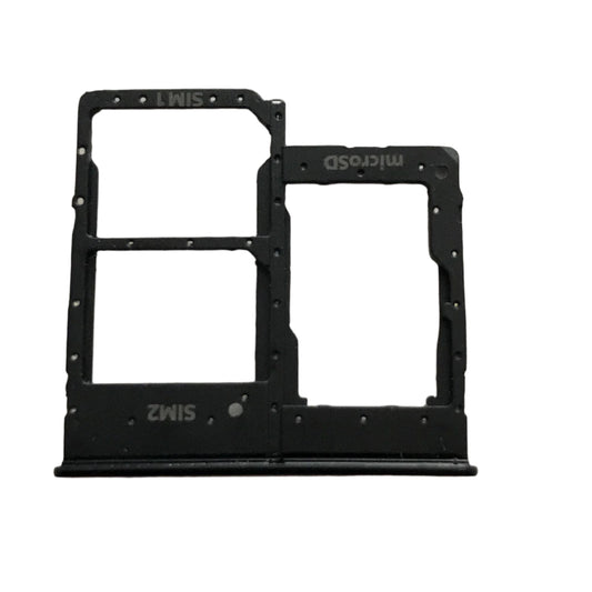 Sim Tray (DUAL)  Samsung Galaxy A202 / A20e (2019) Black - NEW