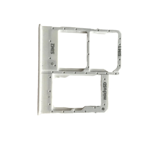 Sim Tray (DUAL)  Samsung Galaxy A202 / A20e (2019) White - NEW