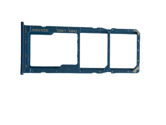 Sim Tray  Samsung Galaxy A705 A7 (2019) Blue - New