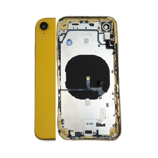 CHASSIS HOUSING FRAME IPHONE XR WITHOUT PARTS YELLOW - GRADE AB