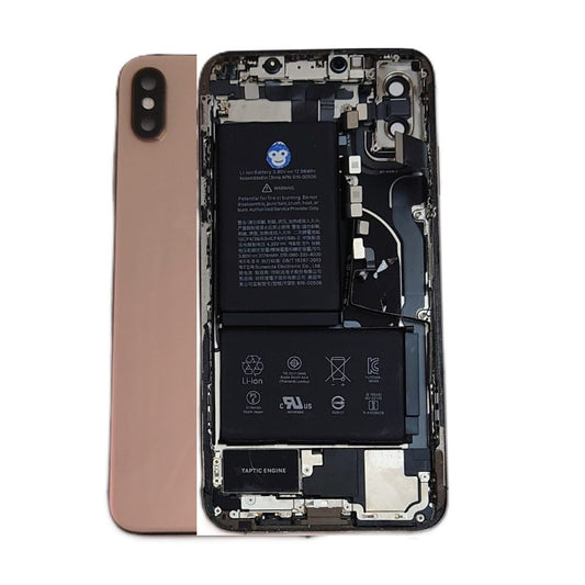 CHASSIS HOUSING FRAME IPHONE XS MAX WITH PARTS GOLD - GRADE AB