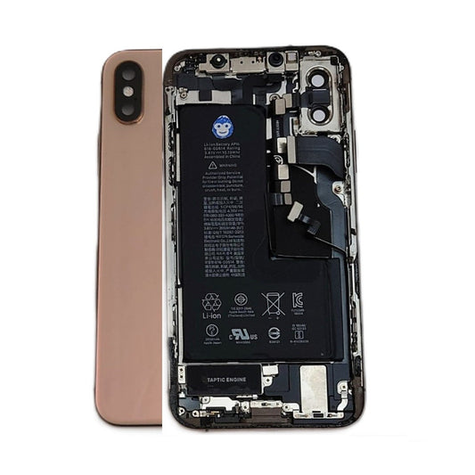 CHASSIS HOUSING FRAME IPHONE XS WITH PARTS GOLD - GRADE AB