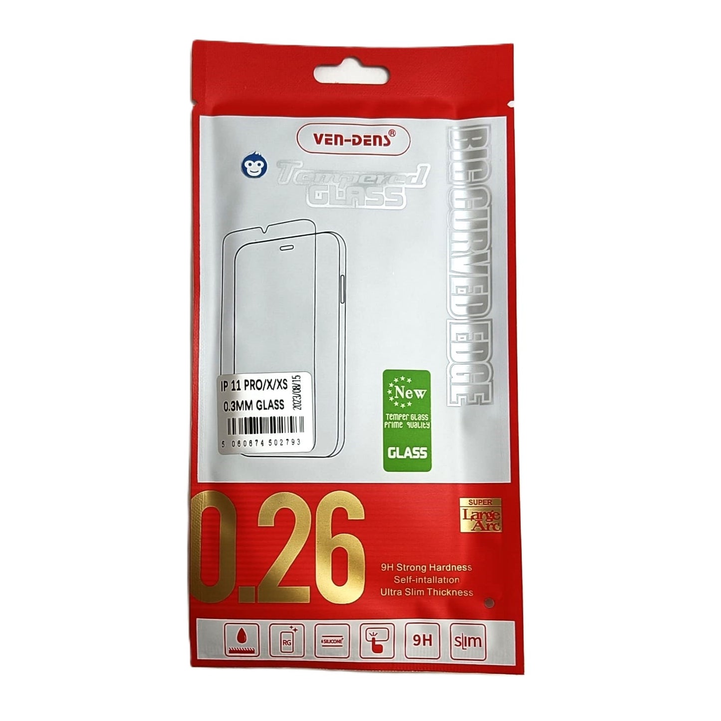 Tempered glass for iphone X XS 11 PRO