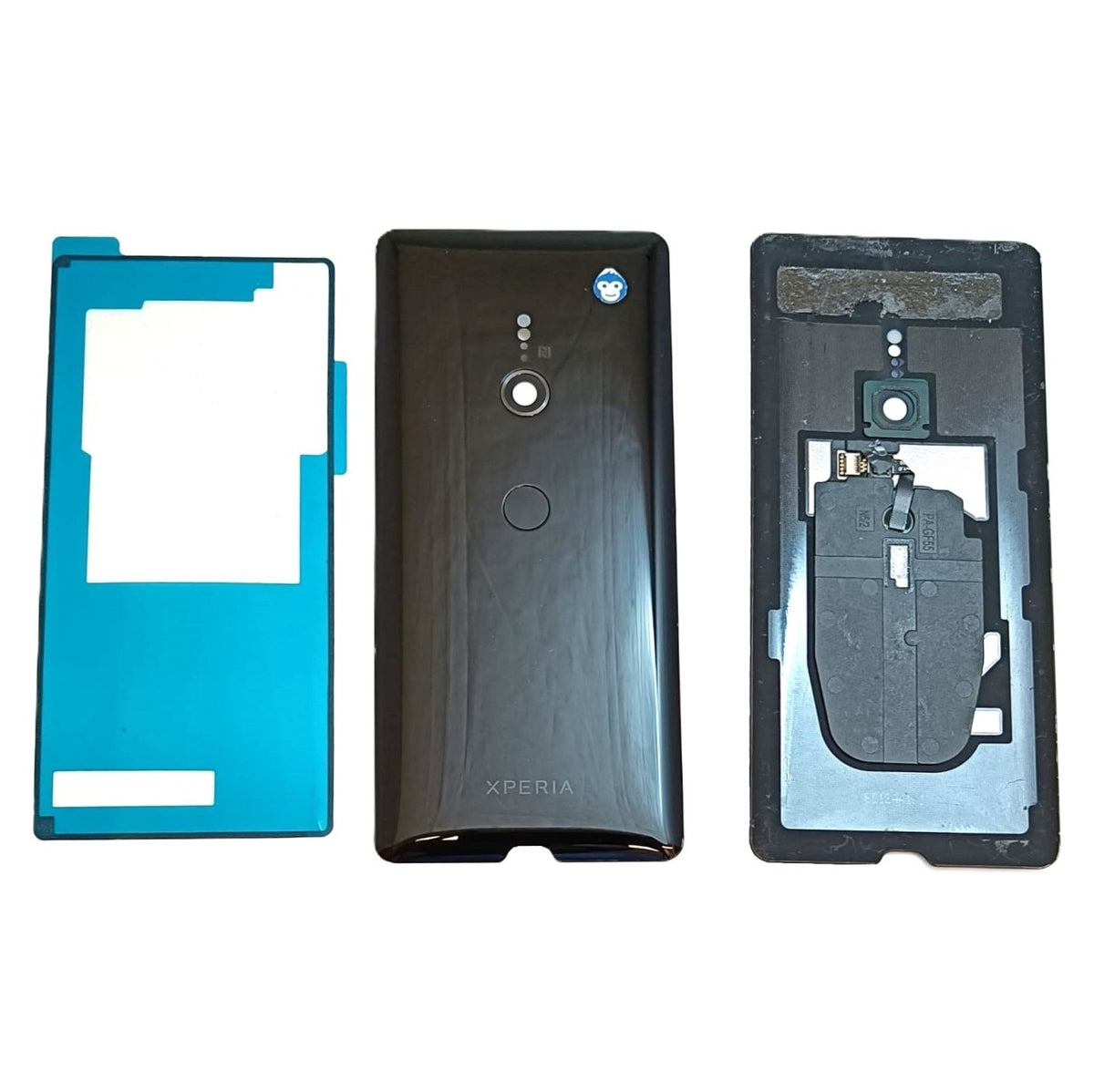 BACK BATTERY COVER SONY XPERIA XZ3 BLACK - GRADE AB