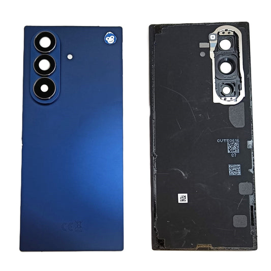 SAMSUNG GALAXY Z FOLD 7 5G F966 BACK BATTERY COVER BLUE SHADOW - GRADE AB
