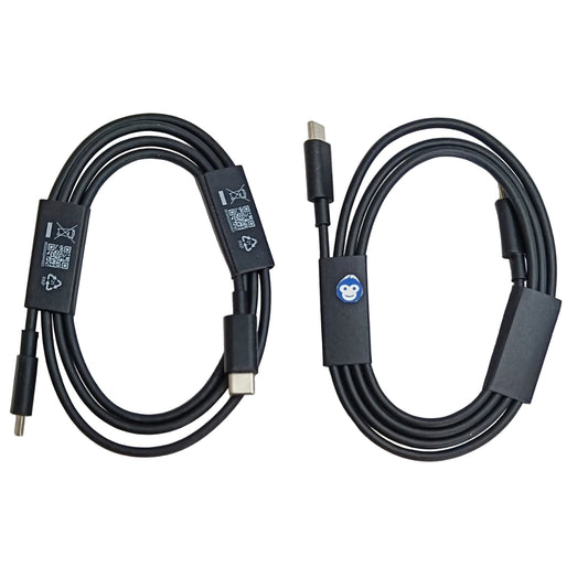 CABLE MOTOROLA TYPE-C TO TYPE-C 1M BLACK - NEW