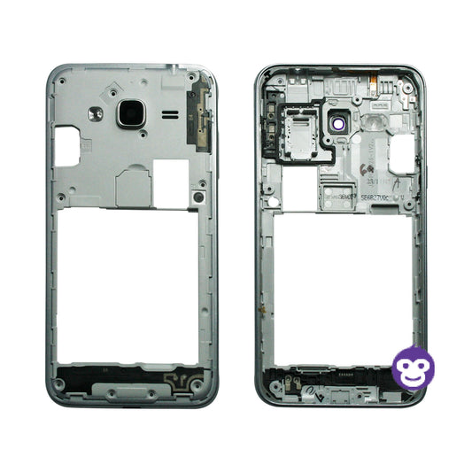 CHASSIS FRAME WITH PARTS AND CAMERA LENS SAMSUNG GALAXY J5 (2016) j320F BLACK - GRADE AB