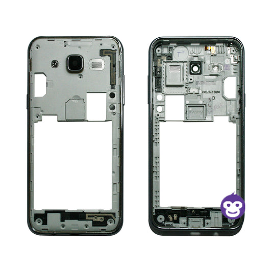 CHASSIS FRAME WITH PARTS AND CAMERA LENS SAMSUNG GALAXY J5 (2015) J500F BLACK