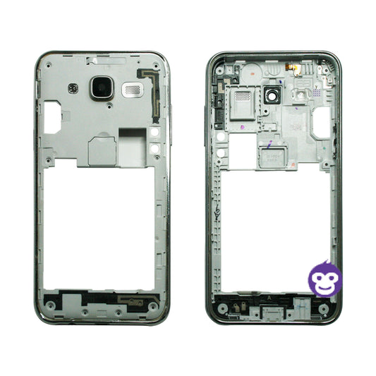 CHASSIS FRAME WITH PARTS AND CAMERA LENS SAMSUNG GALAXY J5 (2015) J500F WHITE