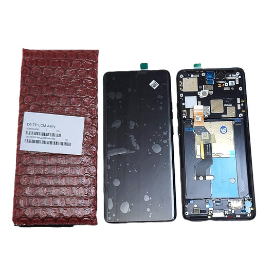 LCD SCREEN DISPLAY WITH FRAME MOTOROLA XT2403 EDGE 50 PRO BLACK BEAUTY - NEW