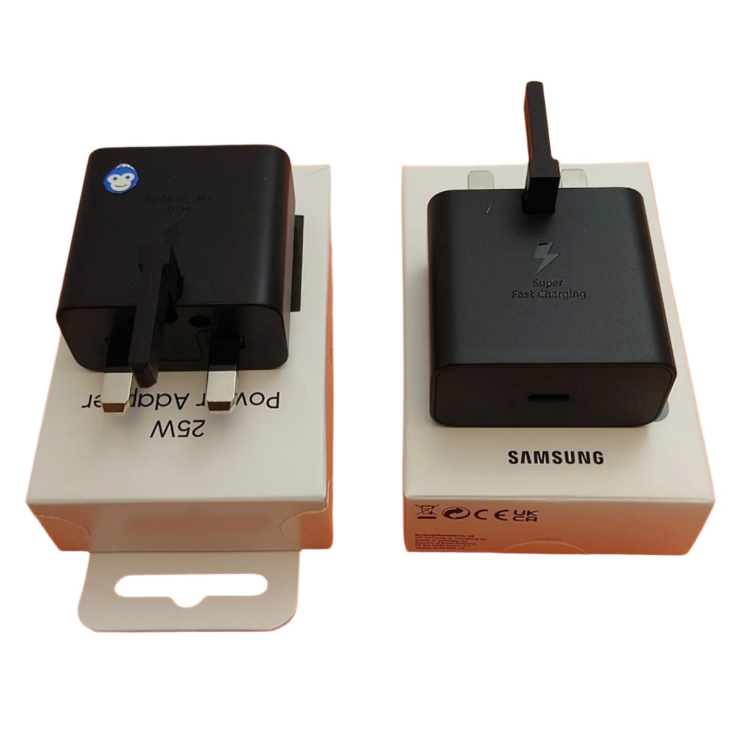 PLUG (ADAPTOR) TYPE-C SAMSUNG BLACK 25W - RETAIL PACKED