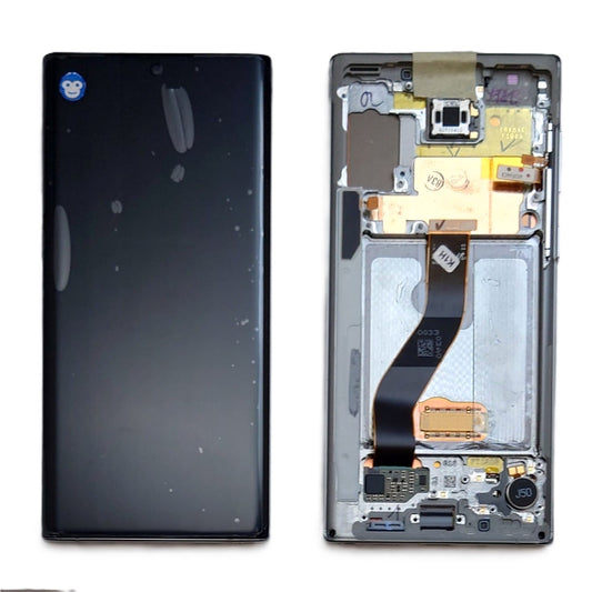 LCD Screen Display Samsung Galaxy Note 10 N970 Silver (Aura Glow) - NEW