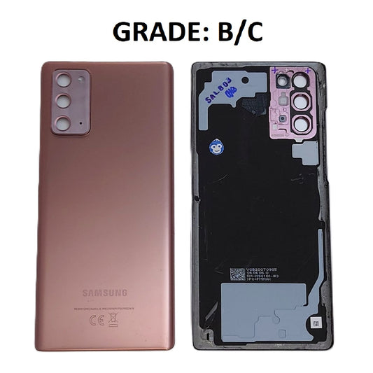 BACK BATTERY REAR COVER FOR SAMSUNG GALAXY NOTE 20 N980 BRONZE - GRADE BC