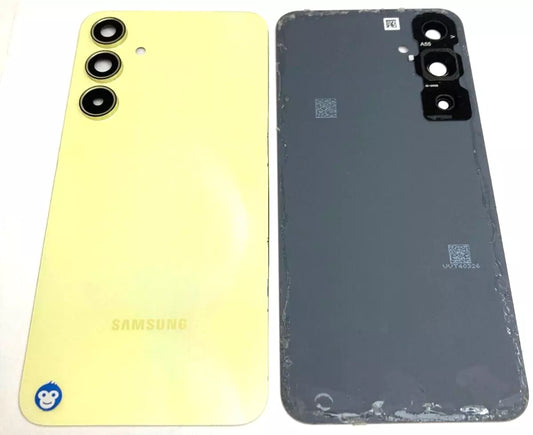 BACK BATTERY REAR COVER PANEL CAMERA LENS SAMSUNG GALAXY a55 5G a556 LEMON (YELLOW) - GRADE AB