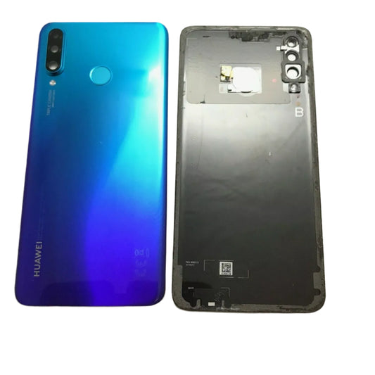 Back Battery Cover Huawei P30 lite 2019 Camera lens Blue - GRADE AB