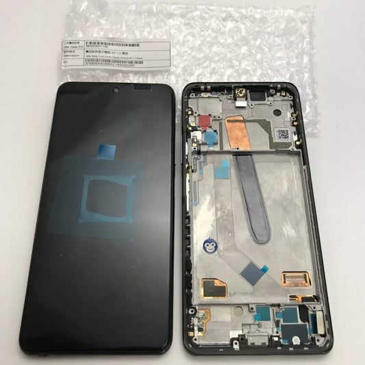 LCD SCREEN DISPLAY WITH FRAME XIAOMI MI 11i / MI 11X / MI 11X PRO / MI 11 PRO BLACK - NEW