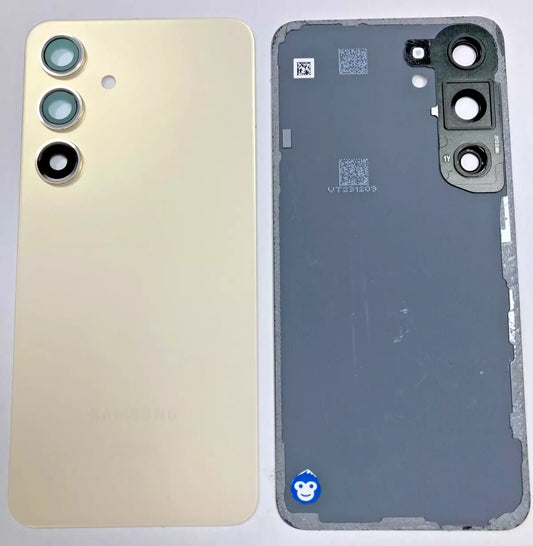 BACK BATTERY REAR COVER PANEL CAMERA LENS SAMSUNG GALAXY S24 S921 AMBER YELLOW - GRADE AB