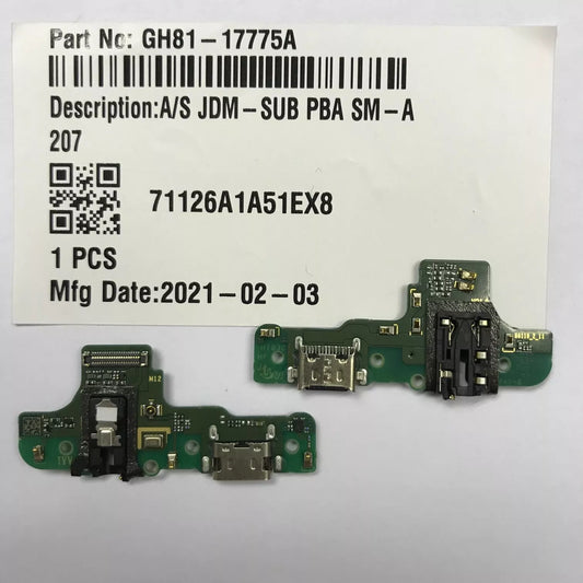 Charger Port TYPE C Flex Samsung Galaxy A20S / A207 - NEW