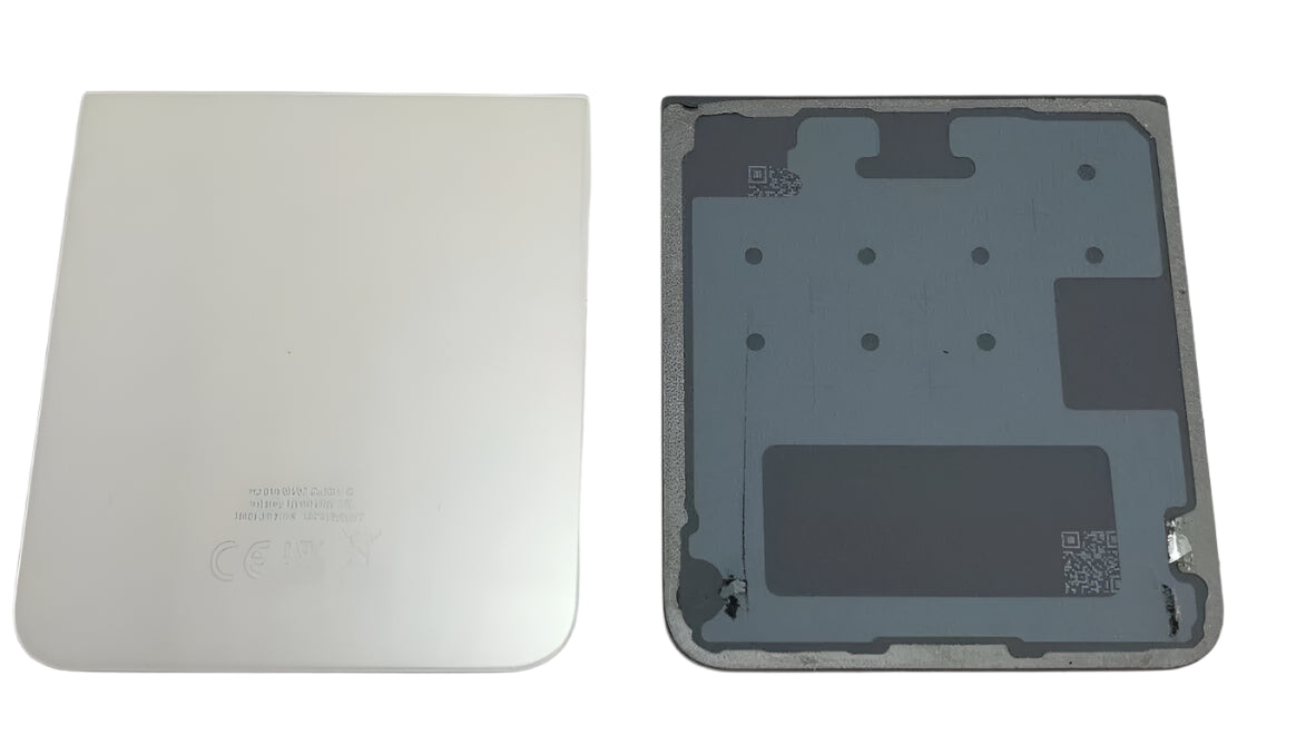 BACK BATTERY REAR COVER PANEL SAMSUNG GALAXY ZFLIP 5 5G F731 CREAM  - GRADE AB