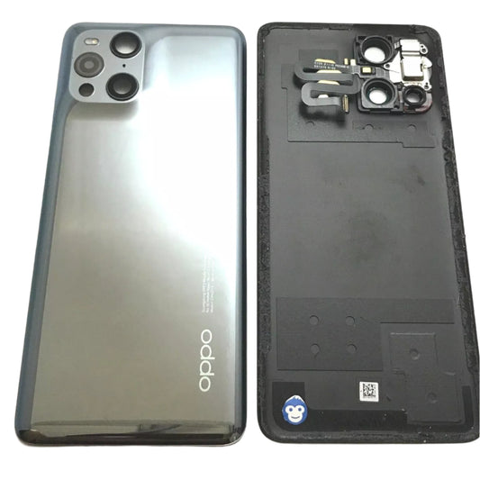 BATTERY BACK COVER WITH LENS OPPO FIND X3 PRO BLACK - GRADE AB