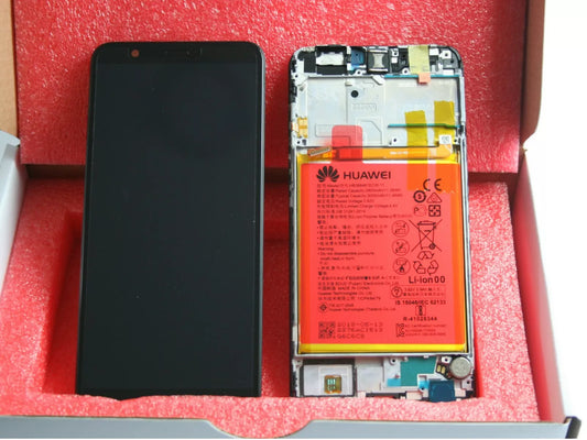 LCD display screen Huawei P Smart 2017 in frame Black - NEW