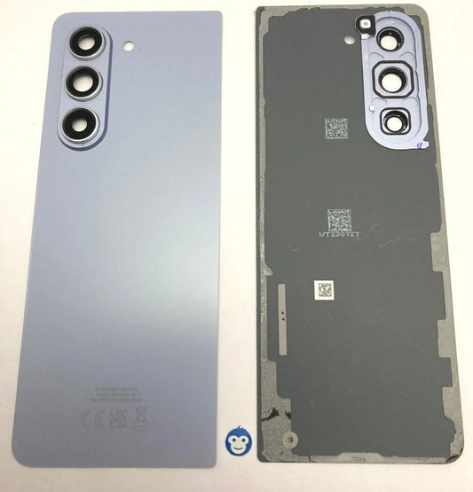SAMSUNG GALAXY FOLD 5 5G F946 BACK BATTERY COVER ICY BLUE - GRADE AB