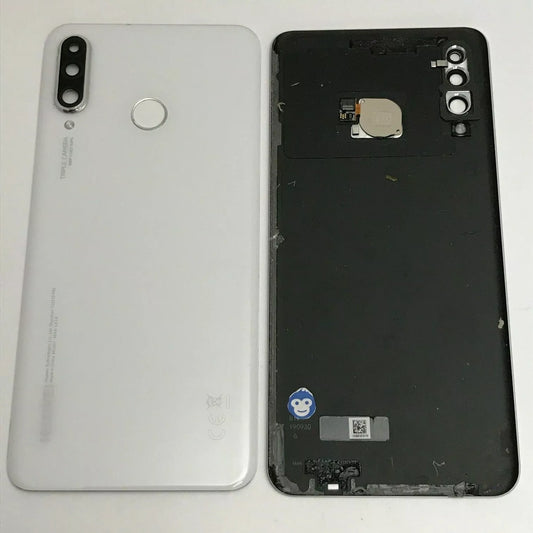 Back Battery Cover Huawei P30 lite 2019  Camera lens White - GRADE AB