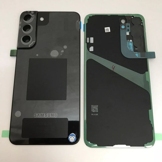 BACK BATTERY REAR COVER PANEL CAMERA LENS SAMSUNG GALAXY S22 PLUS S906 BLACK - NEW