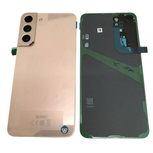 BACK BATTERY REAR COVER PANEL CAMERA LENS SAMSUNG GALAXY S22 PLUS S906 PINK GOLD - NEW