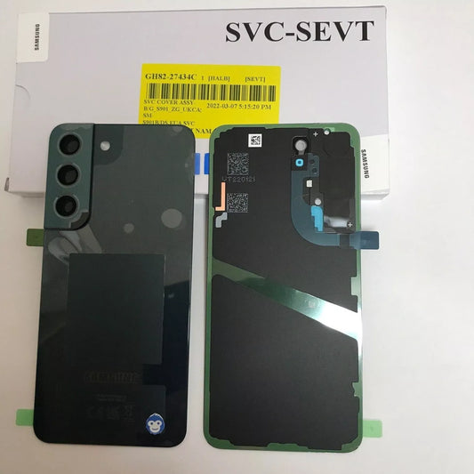 BACK BATTERY REAR COVER PANEL CAMERA LENS SAMSUNG GALAXY S22 S901 GREEN  - NEW
